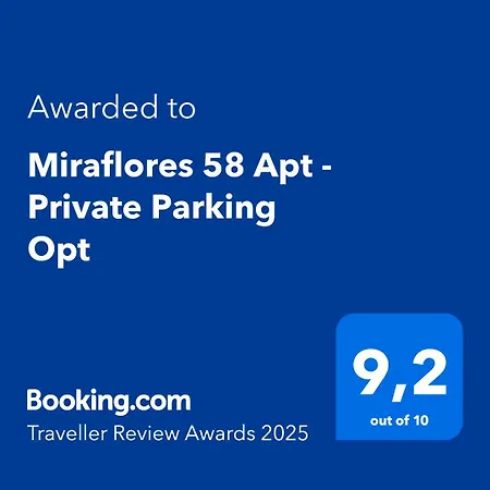 Daire Miraflores 58 - Private Parking Opt